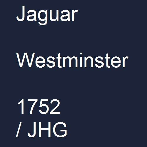 Jaguar, Westminster, 1752 / JHG.